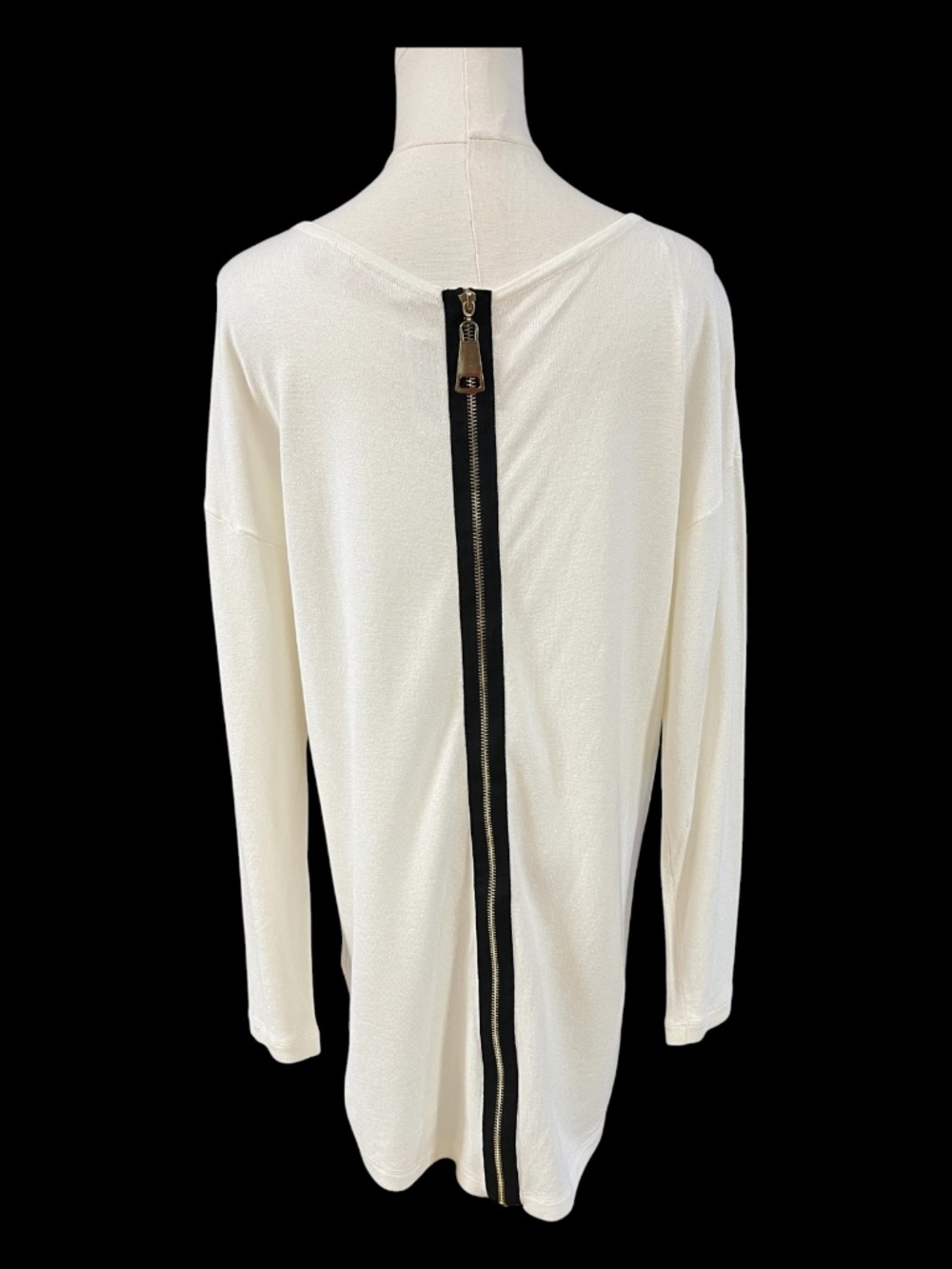 NWOT Soft Surroundings Marguilies White Tunic Sweater | Size L